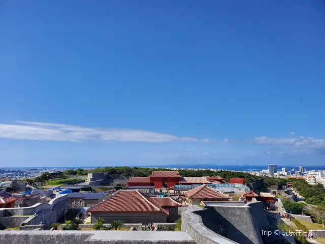 【沖縄】首里城の頂上から絶景を堪能！