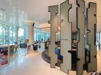 Luxury resort bar with a view