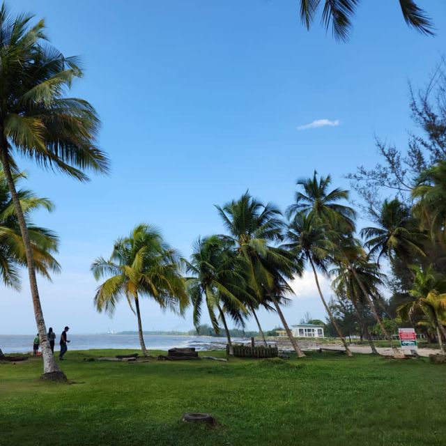 Famous beach in Sarawak