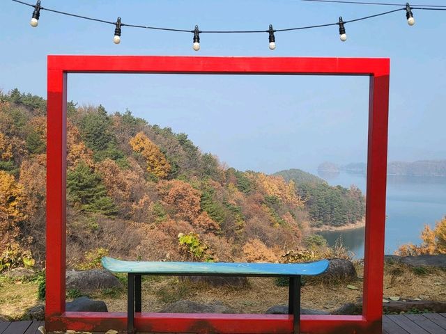충주호가 훤히 보이는 카페 충주호가 훤히 보이는 카페