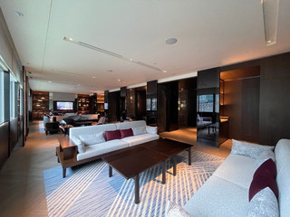 Massive hotel club lounge