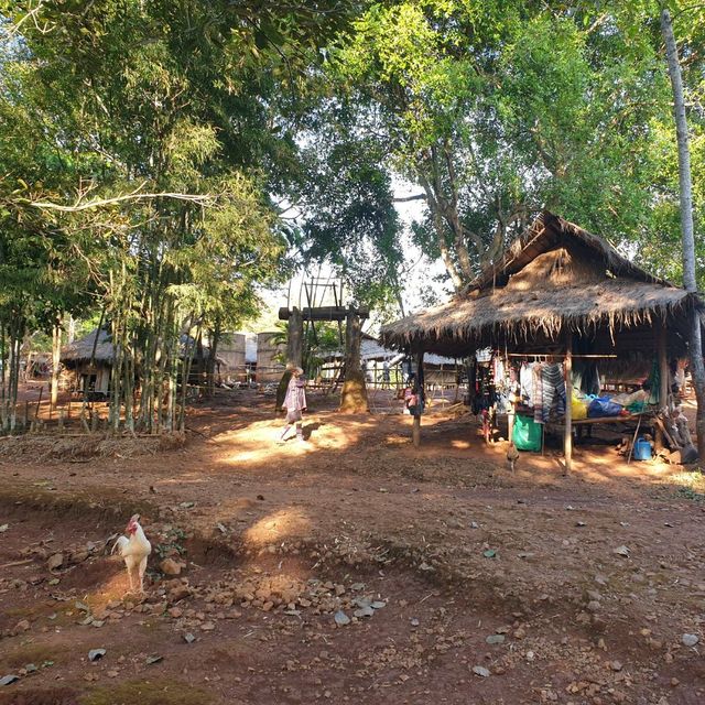 ไปเรียนรู้ ณ รวมหมู่บ้านชาวเขากะเหรี่ยงคอยาว