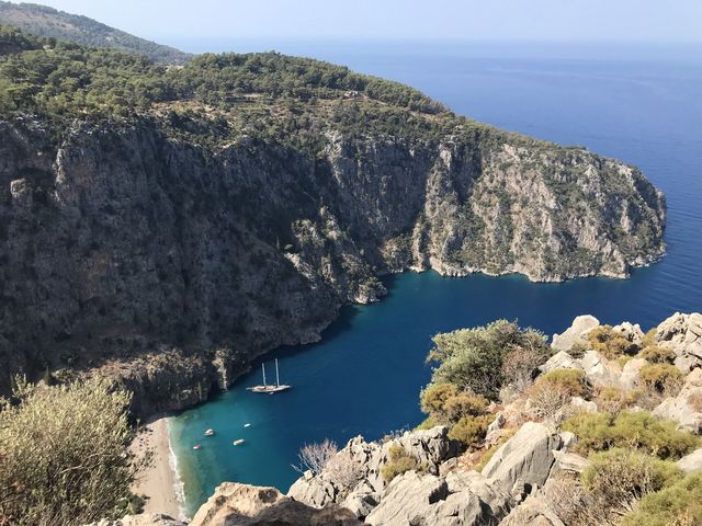 Butterfly Valley in Öludeniz, Fethiye 