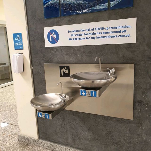 Small convenient efficient airport of Malta