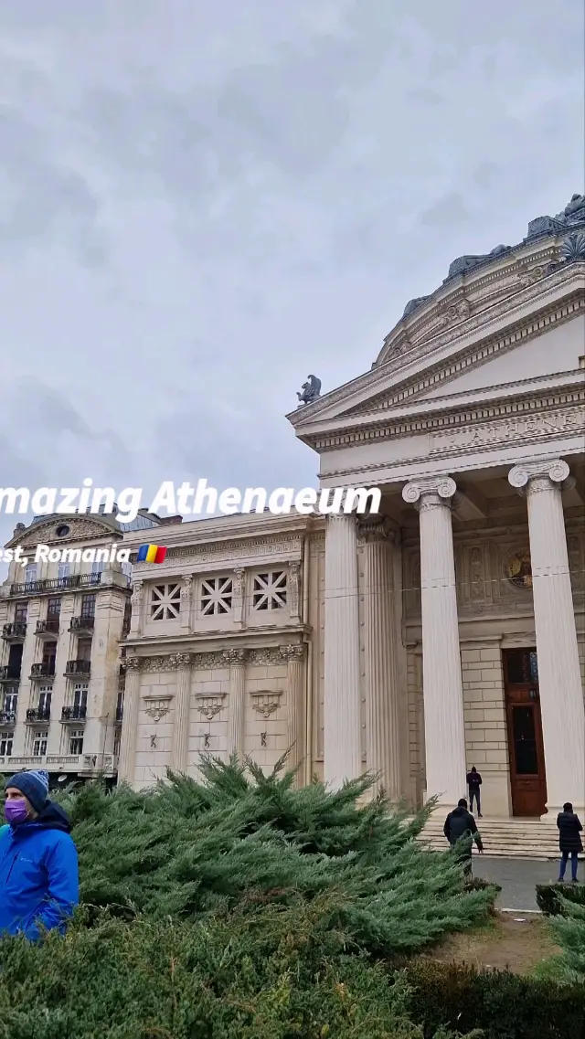 Amazing Athenaeum in Bucharest, Romania 