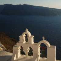 Sunset in Oia, Santorini