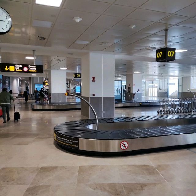 Arrival in Valencia Airport