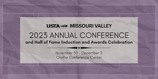2023 USTA Missouri Valley Annual Conference | Olathe Conference Center