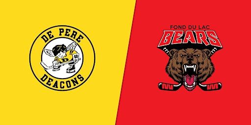 Fond du Lac Bears vs. De Pere | Blue Line Family Ice Center