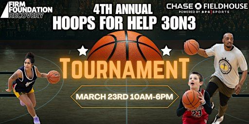 4th Annual Hoops For Help 3on3 Tournament Vendor Registration | Chase Fieldhouse