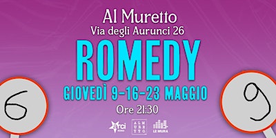 ROMEDY~COMEDY SLAM~OPEN MIC~AL MURETTO | al muretto