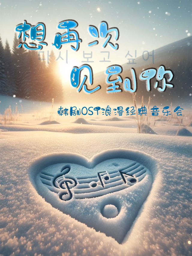 濟南站•《想再次見到你》韓劇OST浪漫經典音樂會｜音樂會 | 濟南市環宇城幸福藍海國際影城6號廳