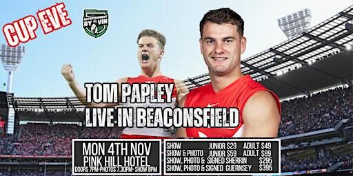 An Evening with Tom Papley - LIVE at Pink Hill Hotel, Beaconsfield! | Pink Hill Hotel