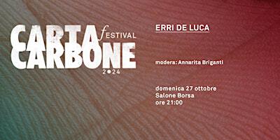 An evening with... Erri De Luca | Salone Borsa
