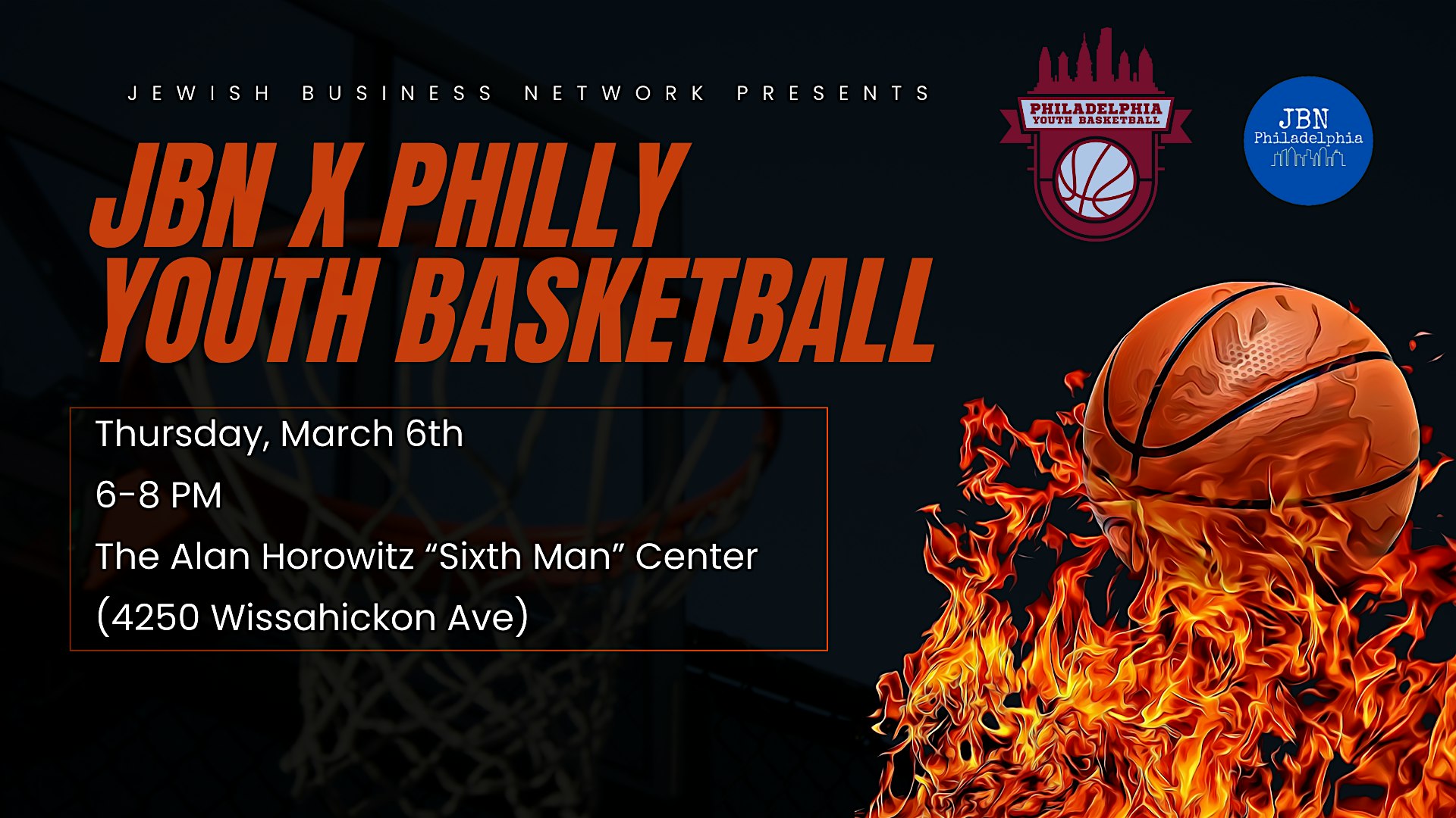 JBN X Philly Youth Basketball | The Alan Horwitz "Sixth Man" Center, Powered and Operated by Philadelphia Youth Basketball