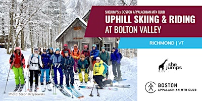 SheJumps x AMC | Uphill Skiing & Riding at Bolton Valley | VT | Bolton Valley Resort
