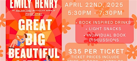 Great Big Beautiful Life Release Party | Byrdhouse Books