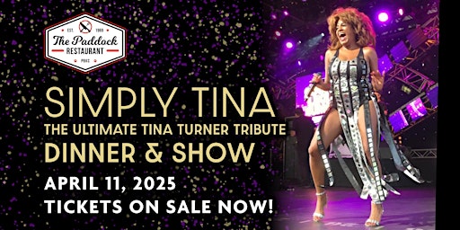 PBKC presents "Simply Tina" Dinner & Show | PBKC @ The Palm Beach Kennel Club