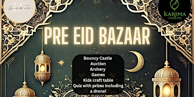 Pre Eid Bazaar | Castlefield Community Centre