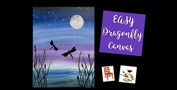 EASY Dragonfly Canvas | Red Chair Farm