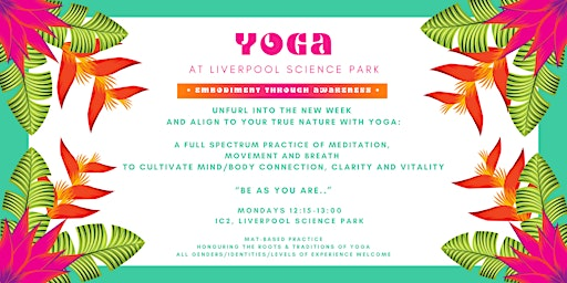 Yoga at Liverpool Science Park | Liverpool Science Park IC2 Building