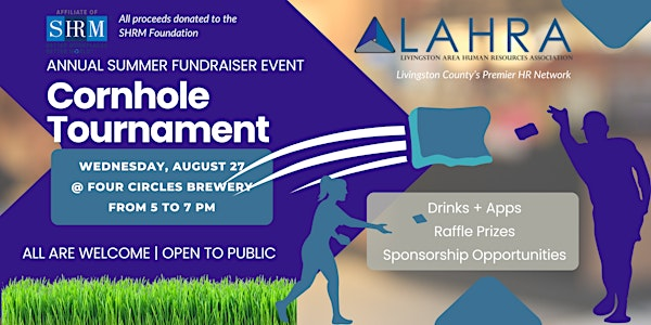 LAHRA Annual Cornhole Tournament and Summer Networking Event | Four Circles Brewery