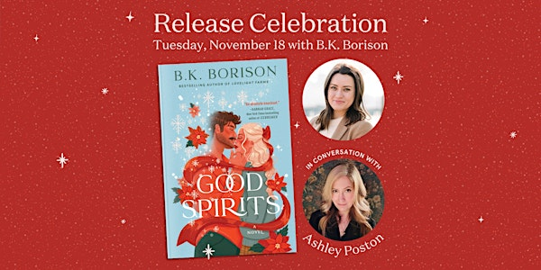 Good Spirits Release Celebration with B.K. Borison | 1446 Massachusetts Ave