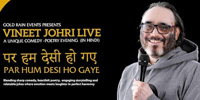 Par Hum Desi Ho Gaye (Live) — Laughter, Poetry & Desi Nostalgia (in Hindi) | Pinner Village Hall