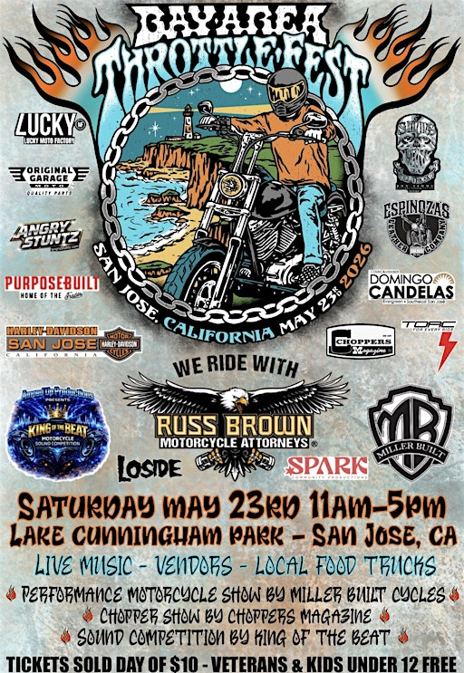 Bay Area Throttle Fest | Lake Cunningham Regional Park