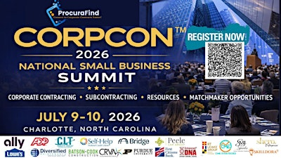 CorpCon™ 2026 - National Small Business Summit for Corporate Contracting | Hyatt Centric Charlotte SouthPark