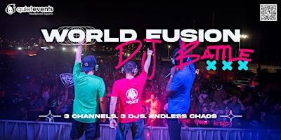World Fusion DJ Battle: Silent Disco Dance Party | Bohemian Beer Garden