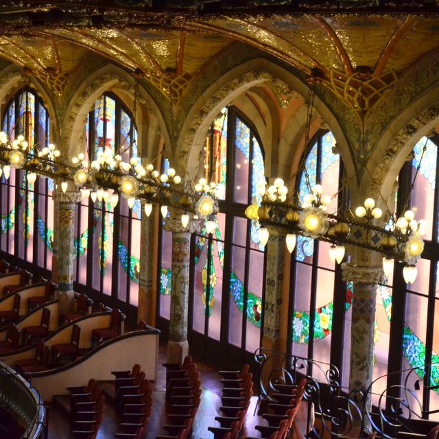  西班牙巴塞隆拿🎶 PALAU DE LA MUSICA CATALANA
