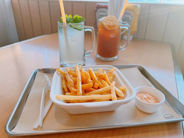 超好食漢堡包🍔配日落🌄加海景❤️
