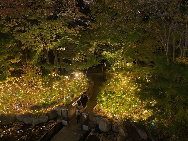 新梅田シティのクリスマスイルミネーション