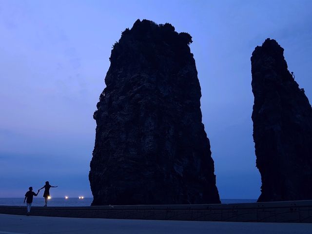 울릉도 3대 비경 중 하나인 삼선암🪨