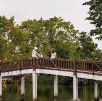  ไปปั่นจักรยานในสวน และขึ้นหอดูนกกัน #บางกะเจ้า