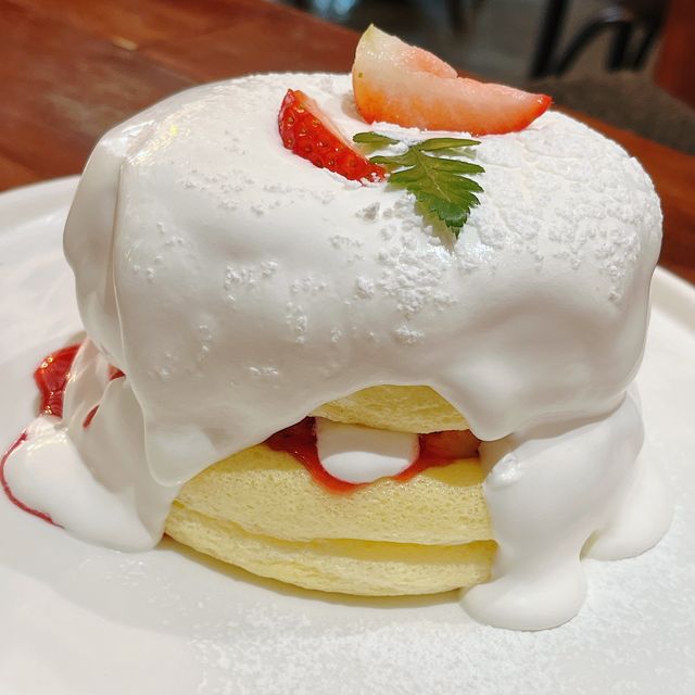 퐁실퐁실 수플레팬케이크 맛집, 홀림목 퐁실퐁실 수플레팬케이크 맛집, 홀림목