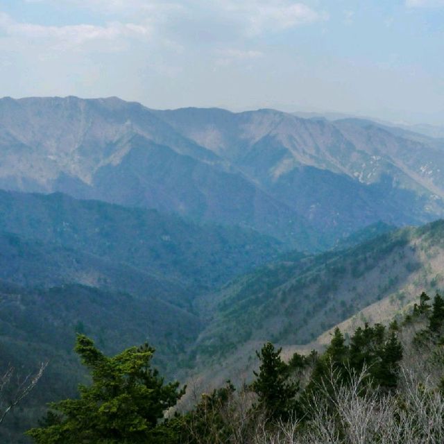 평창의 유명 명산 두타산 등산