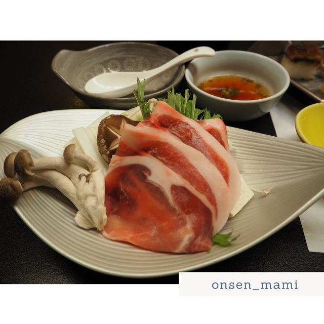 【福島 岳温泉】えごまだれが美味しい温泉宿の夜ごはん🍱