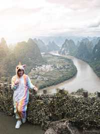 Epic View of Guilin from Xianggong Mountain