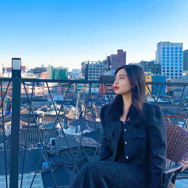 광합성하기 좋은, 익선동 루프탑 카페☕️