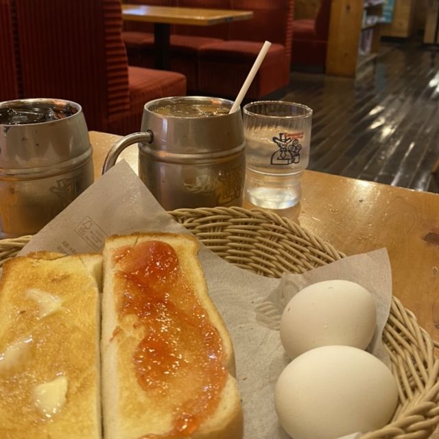 📍名古屋 名古屋で過ごす朝は "コメダ" のモーニングを食べなきゃ始まらない☕️🤎 【コメダ珈琲】
