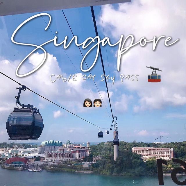 นั่งกะเช้าชิวๆชมเกาะสิงคโปร์🚠