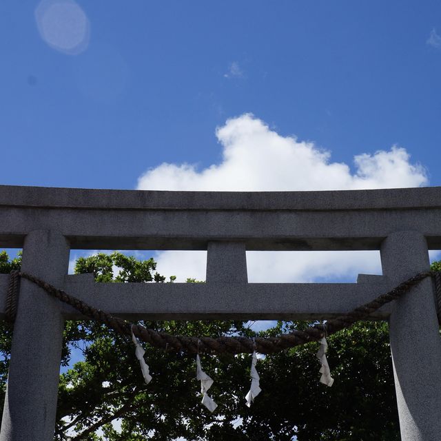 【沖繩 那霸】沖繩必去！懸崖上的神社⛩️
