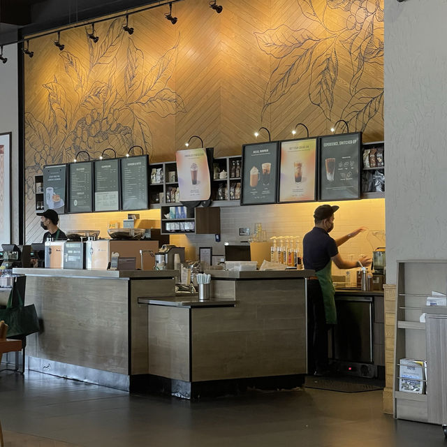 Biggest Starbucks in Brunei 