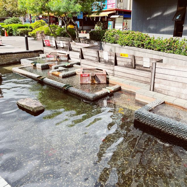 湯圍溝溫泉公園｜礁溪超有名必來拍照的地方