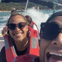 Camping on Sanmen Island