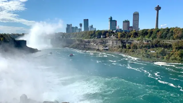 The oldest state park in nation,Niagara Falls