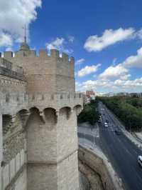 The gates to Valencia’s old city 