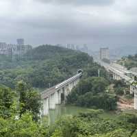 深圳高峰水庫：山水連城